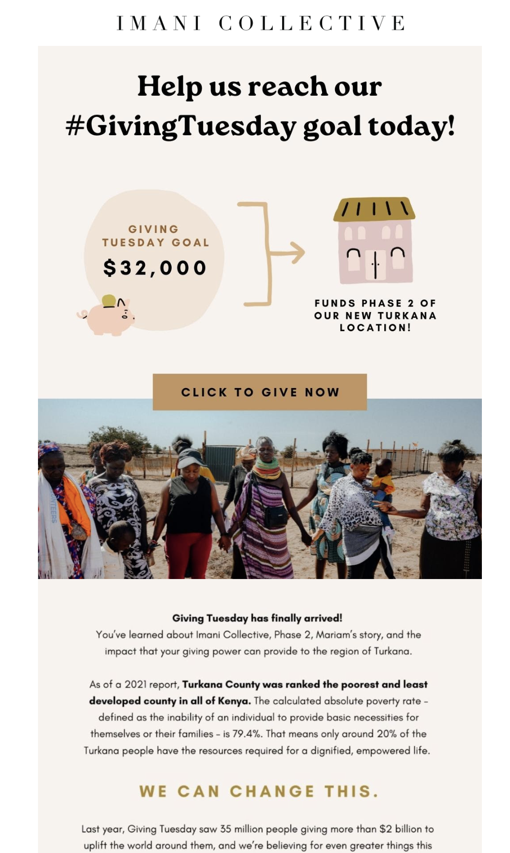 imani collective givingtuesday email