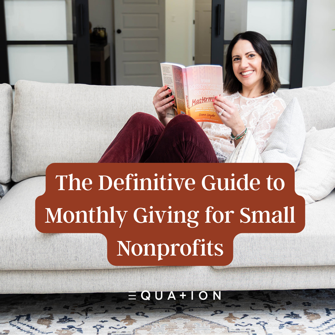 Blog Graphic: The Guide to Monthly Giving for Small Nonprofits